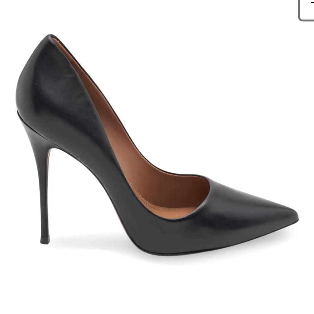 BCBGMaxAzria Nova black patent leather heels 39.5